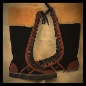 Converse Knee high boots